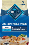 Life Protection Formula Chicken & Brown Rice Adult Dry Dog Food, Supports Immunity with Antioxidant-Rich Lifesource Bits, Promotes Healthy Muscle Development, Skin & Coat Health, 5 Lbs.