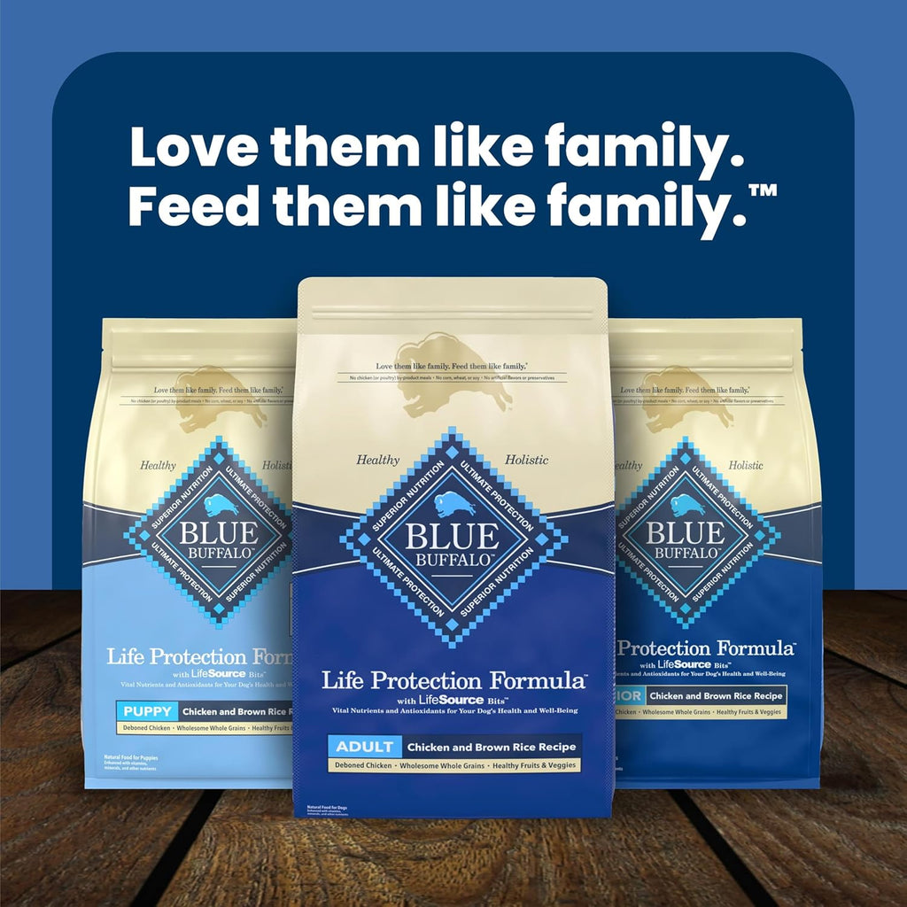 Life Protection Formula Chicken & Brown Rice Adult Dry Dog Food, Supports Immunity with Antioxidant-Rich Lifesource Bits, Promotes Healthy Muscle Development, Skin & Coat Health, 5 Lbs.